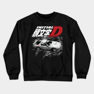 Initial D FC RX7 Drifting - Ryosuke Takahashi RedSuns Crewneck Sweatshirt